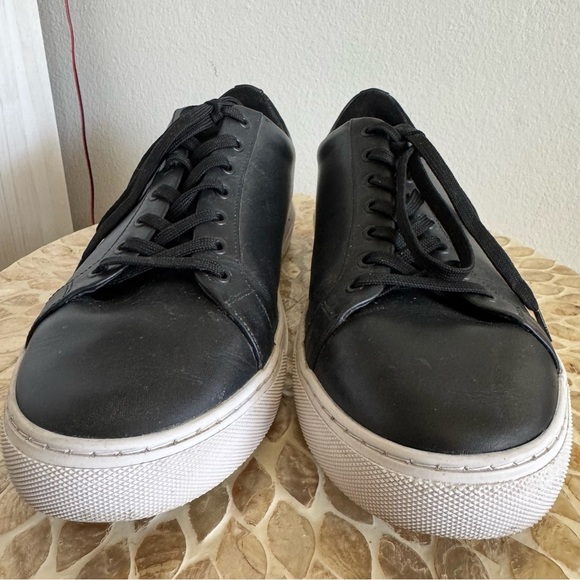 Thursday Boot Company Premier Low Top Men's Black Leather Sneakers size 11W - Picture 5 of 10